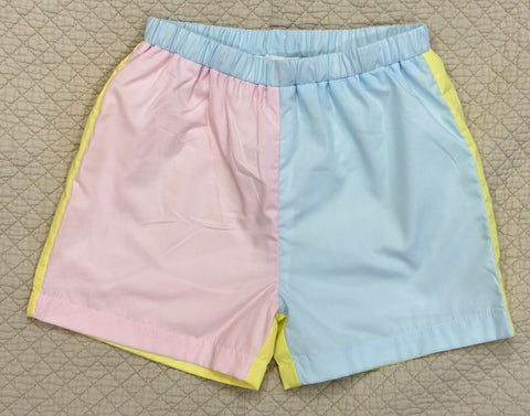 Seaside Colorblock Shorty Shorts - SHIPS END OF MAY / BEGINNING OF JUNE