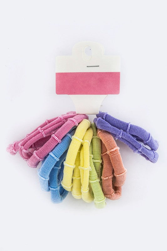 Bound by Color Hair Ties